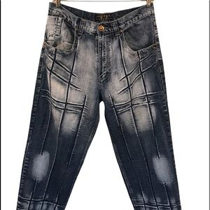 Vintage M/X Acid Wash Jeans.